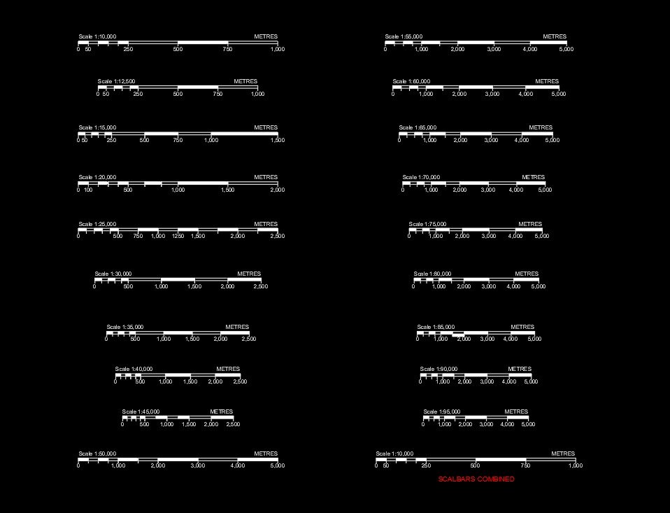 R Scale Bar Scale Bar Architecture Png