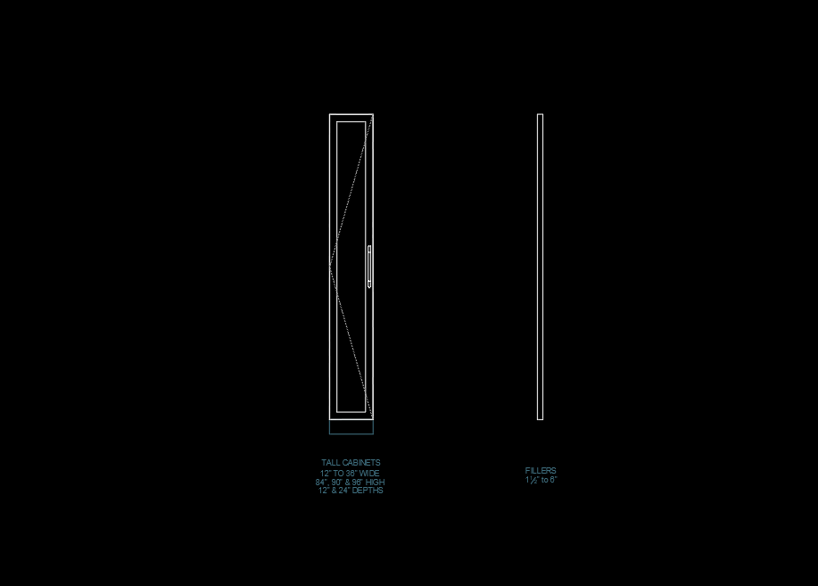 Kitchen Tall Cabinet - Elevation View.png