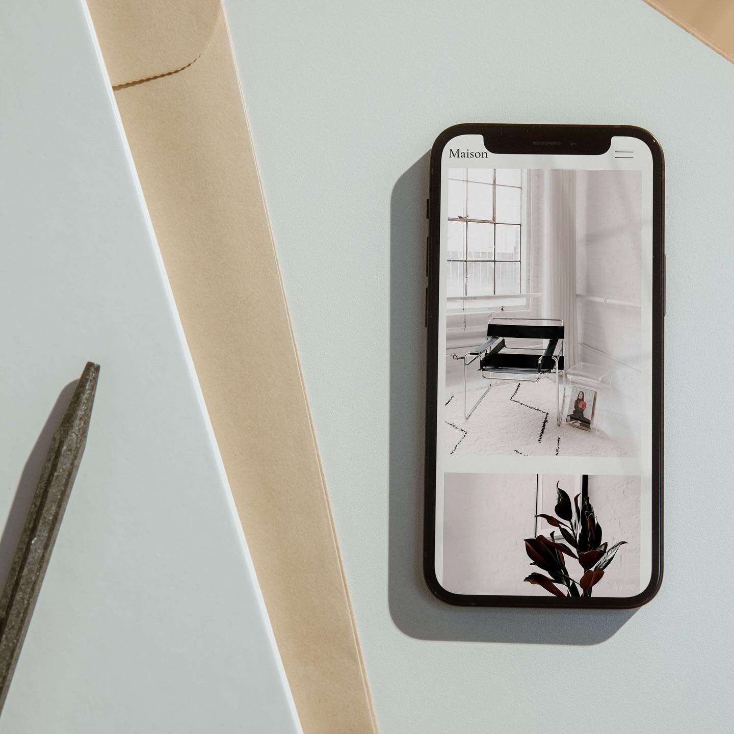 If you like neutral tones, sophisticated typography and sleek layouts, our Maison website template might be the one for you ✨