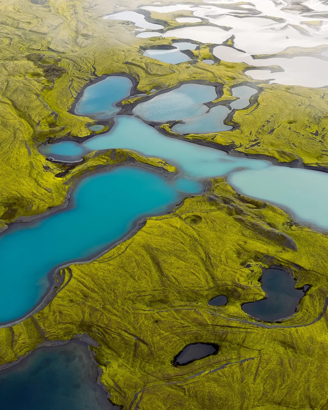 Glacial Pools, Iceland