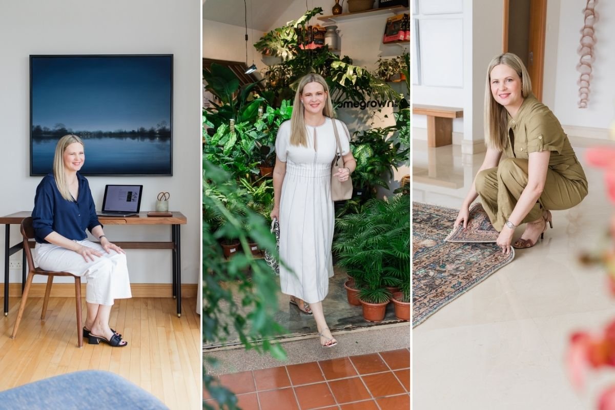 what to wear for a brand photoshoot as an interior designer in Singapore – Nina Mucalov Photography
