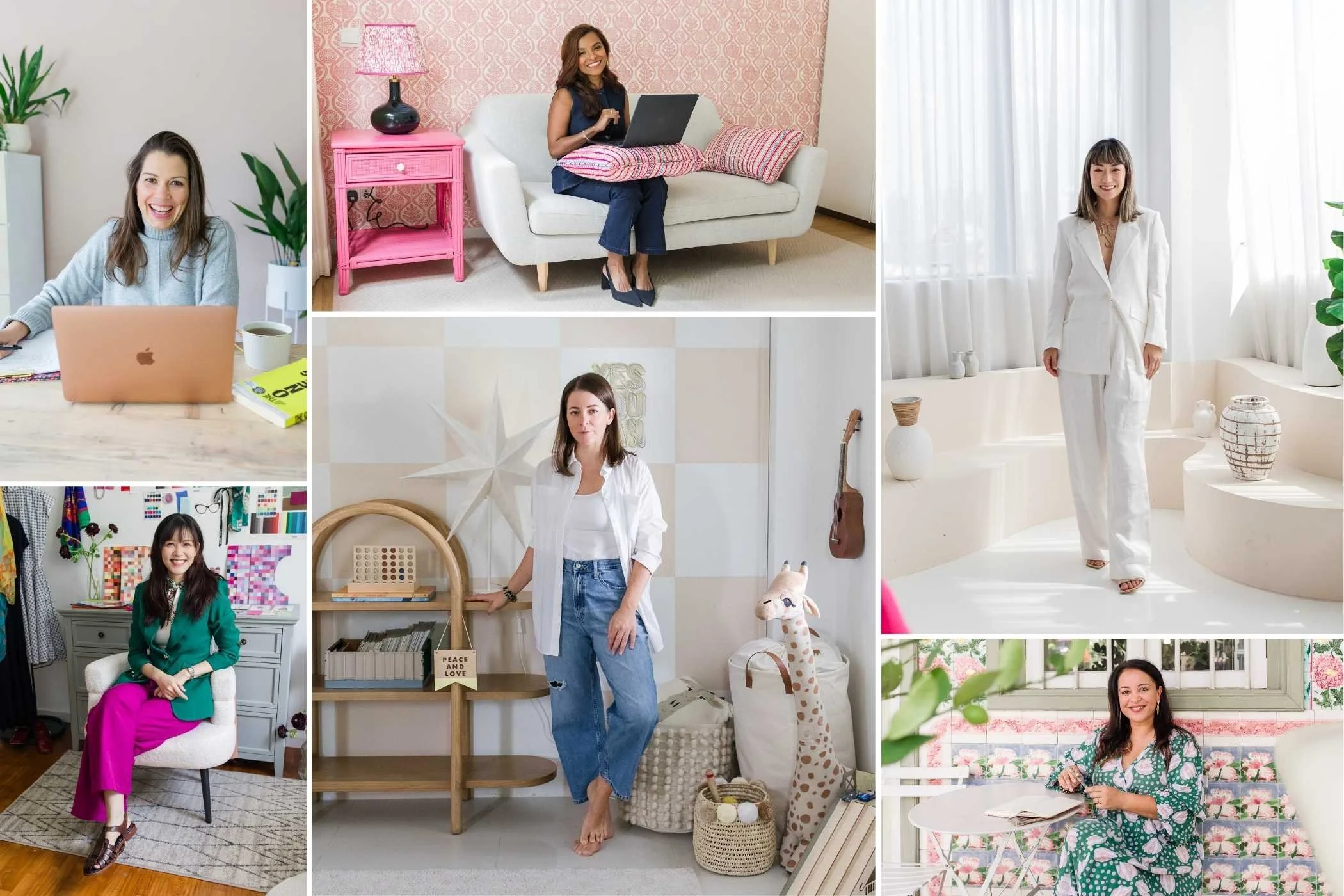Entrepreneur and female founder wearing a brand-aligned outfit for a personal branding Singapore photoshoot by Nina Mucalov