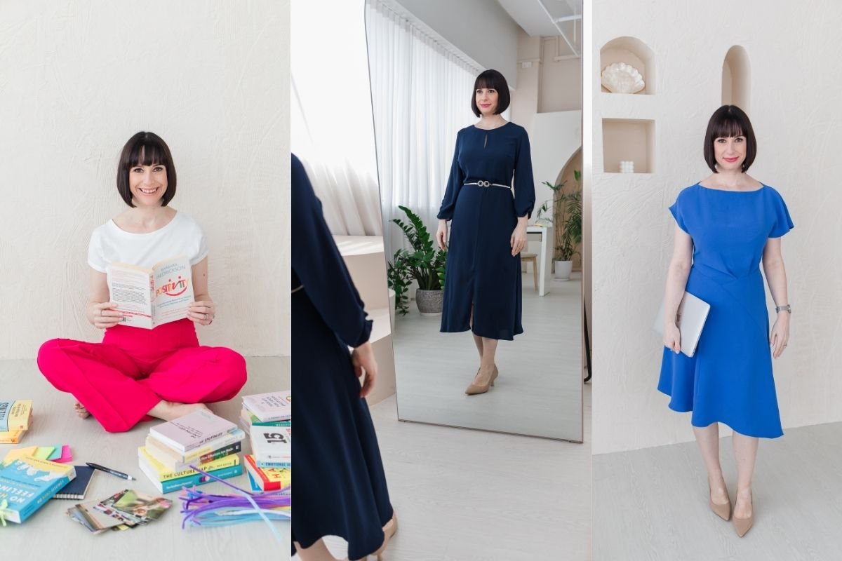what to wear for a brand photoshoot as a keynote speaker in Singapore – Nina Mucalov Photography
