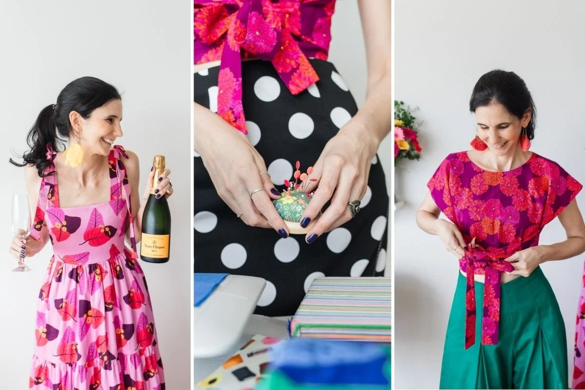 what to wear for a brand photoshoot as a sewing and design coach in Singapore – Nina Mucalov Photography