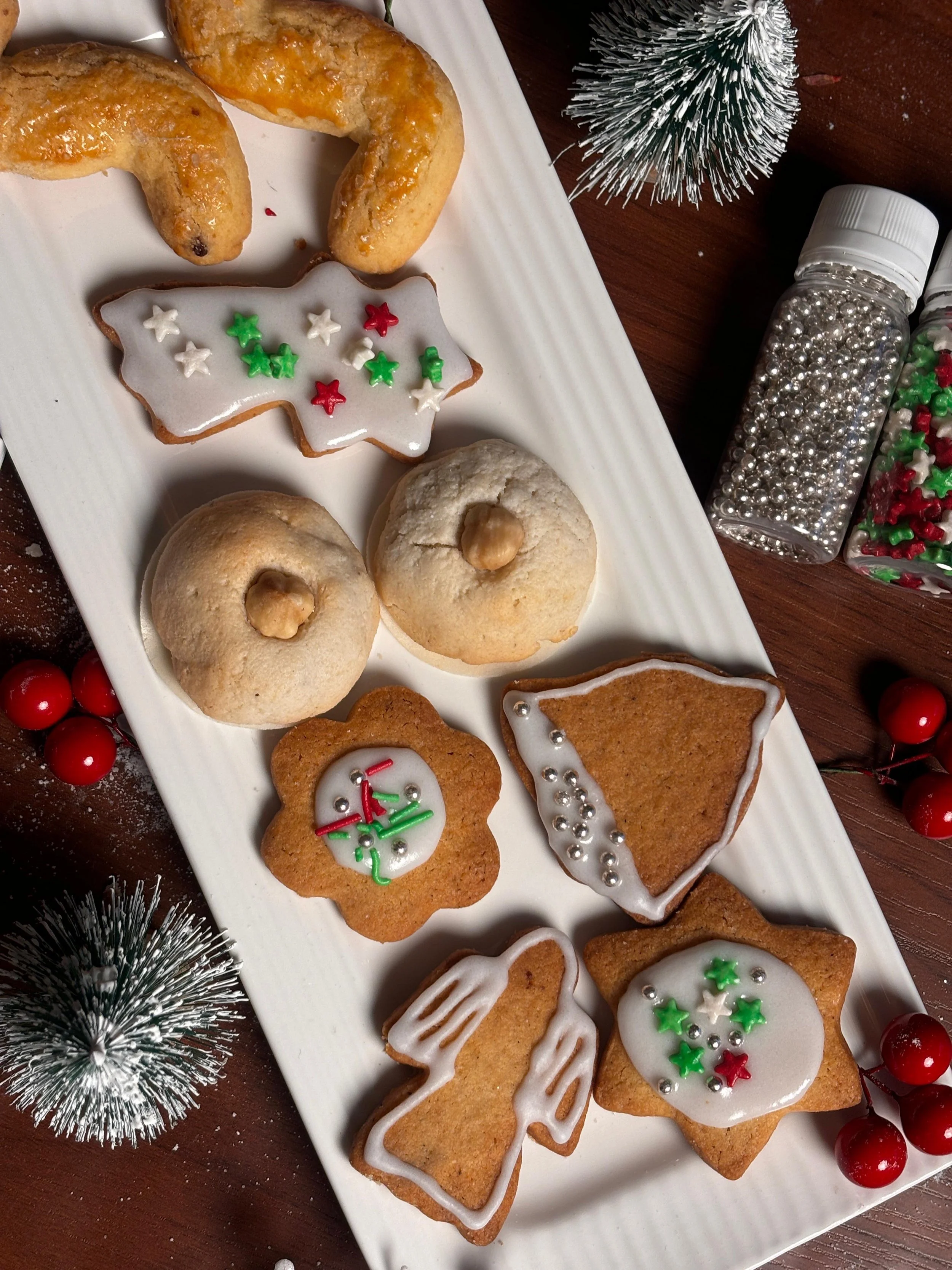 Santas Haus plate in 24'