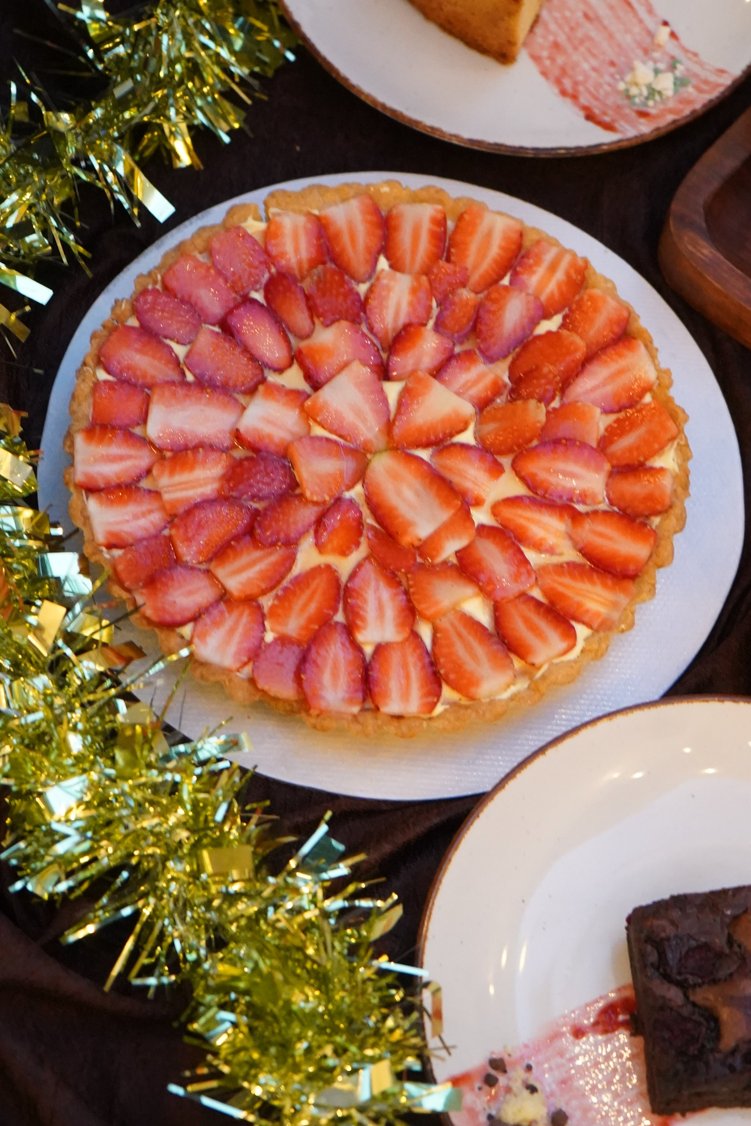 Seasonal sweetness, German-style – our strawberry torte is a summer must.