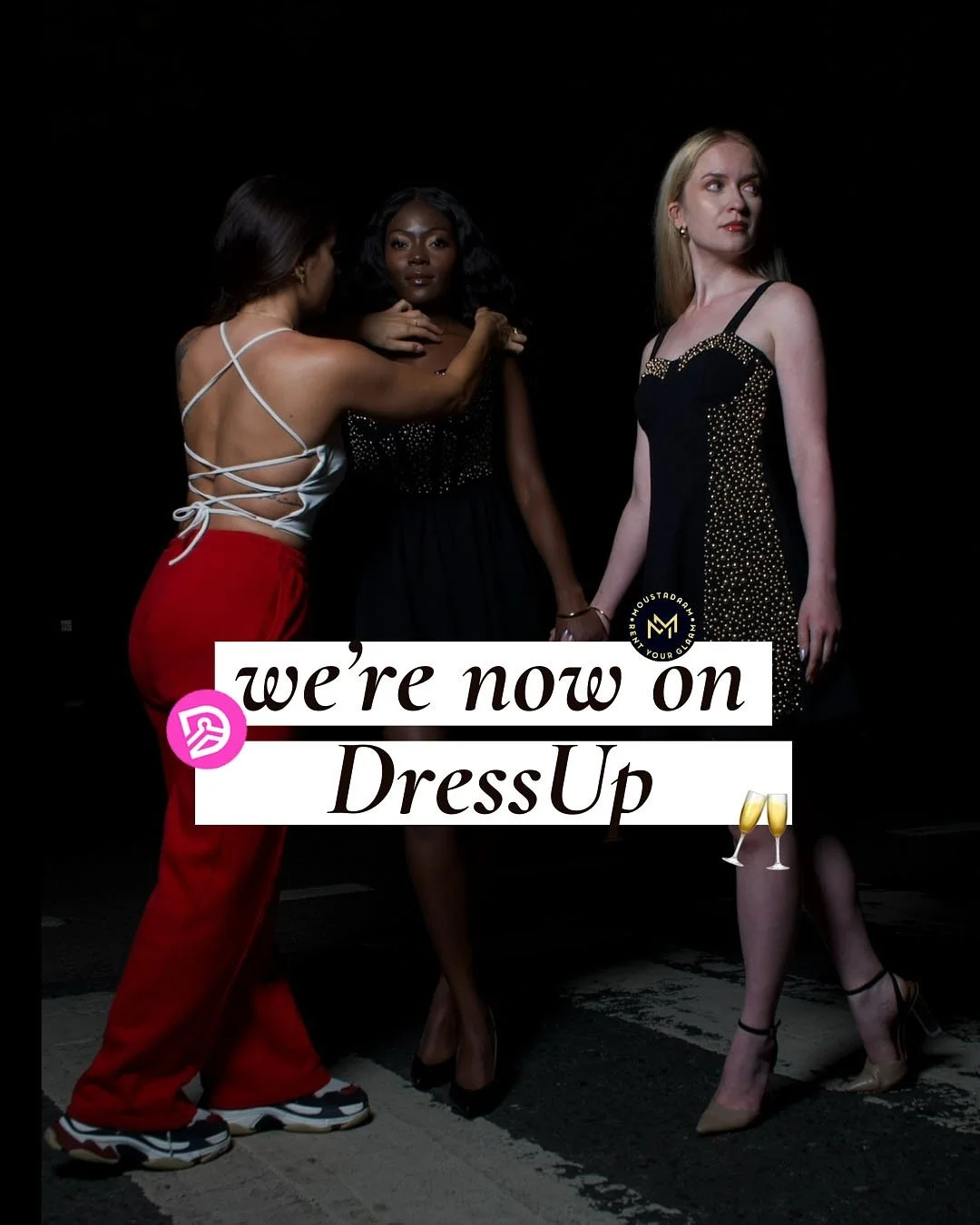 ✨ Big news! ✨ The Malika collection is now available to rent on @dressupstore.world 🥂 You are just one rental away from your best dressed self. 

Perfect for your next event, shoot or special moment. Because unforgettable style should be accessible 
