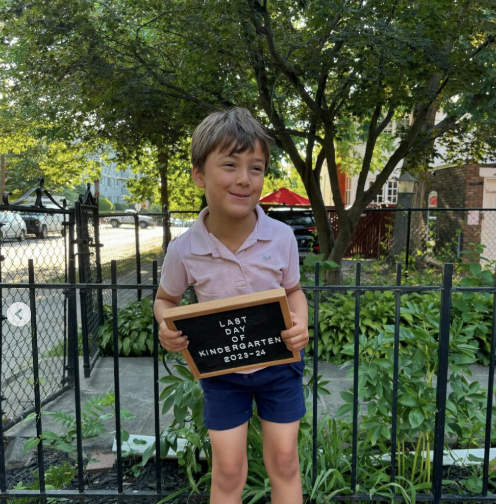 On Robbie’s Graduation from Kindergarten
