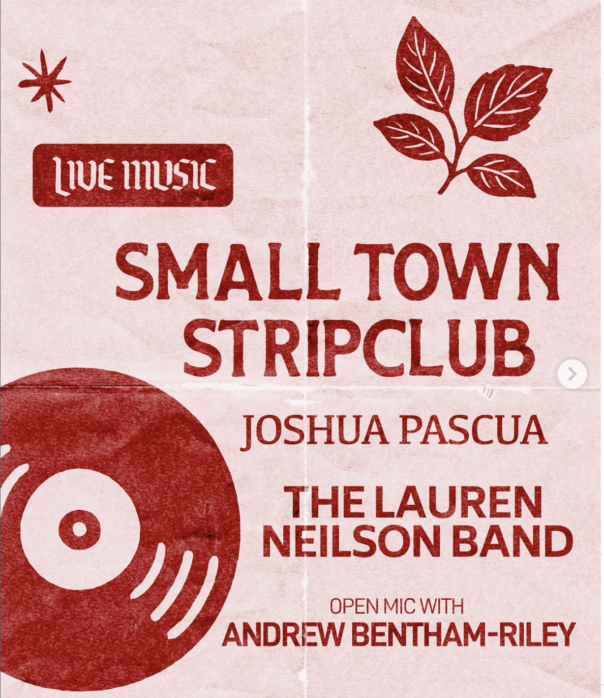 SUPERCRAWL Mulberry Coffeehouse POP UP SHOW
