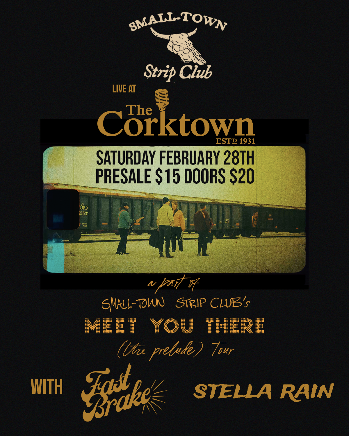 Hamilton - Small Town Strip Club Live at The Corktown Pub w/ Fast Brake &amp; Stella Rain - Meet You There (The Prelude Tour)