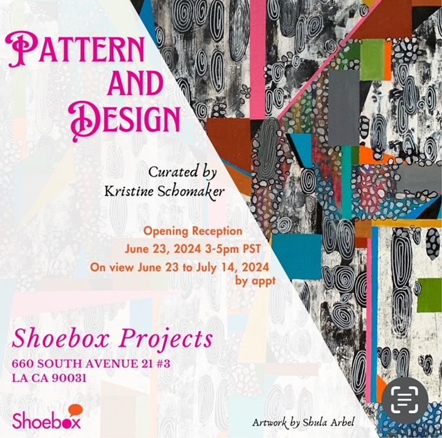 The Pattern and Design show curated by Kristine Schomaker
