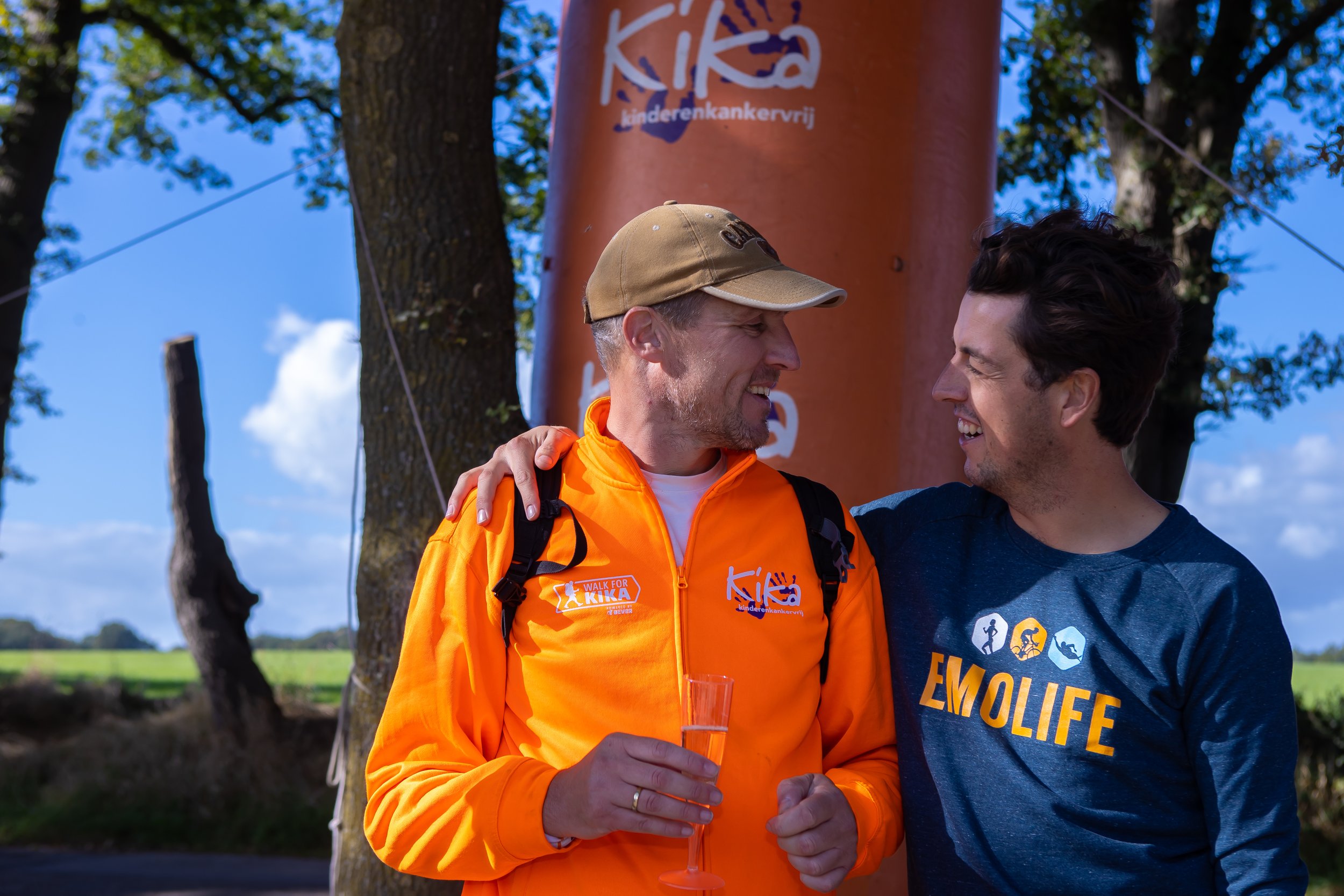 Event manager during Walk for KiKa