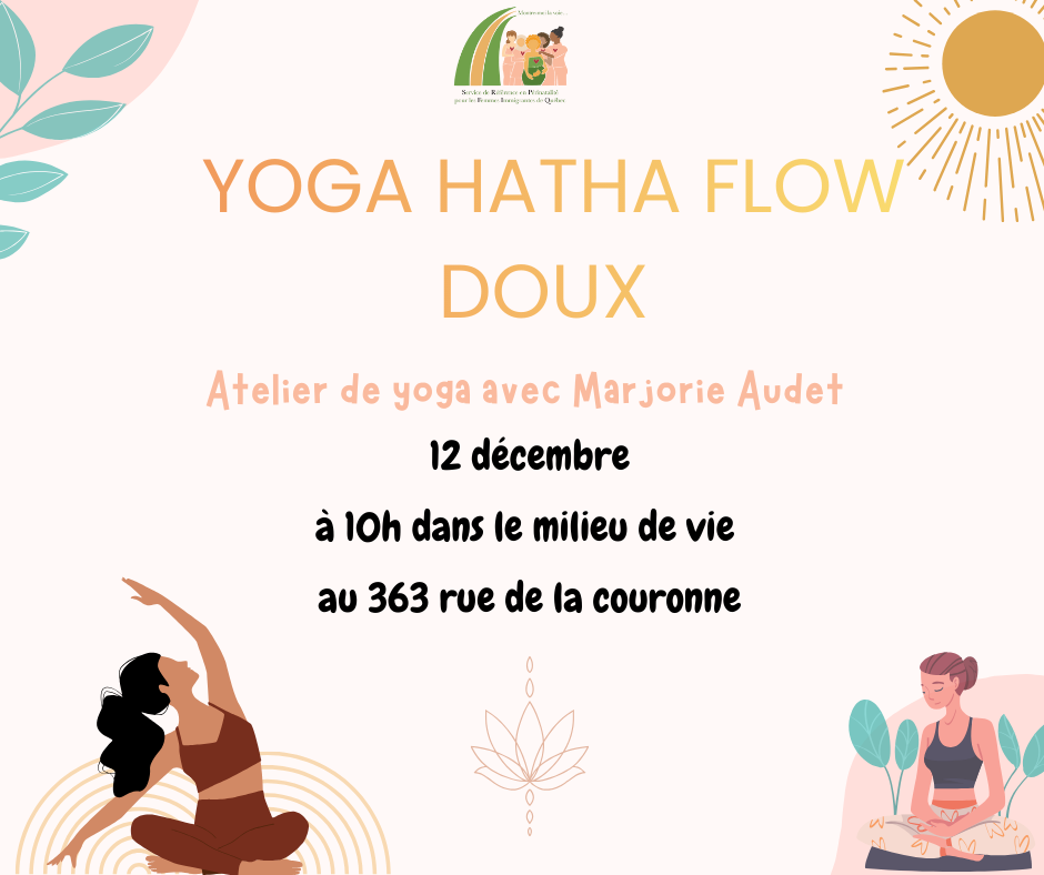 Yoga hatha flow doux