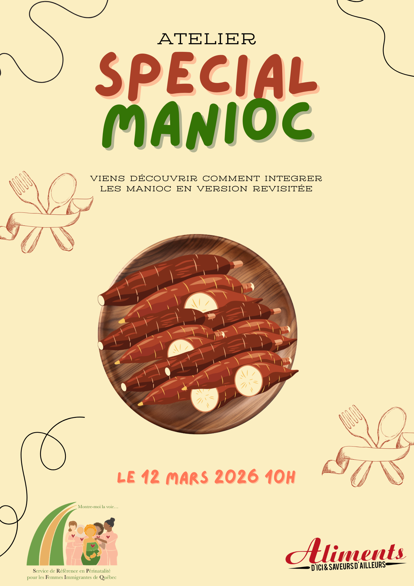 Atelier nutrition: spécial manioc