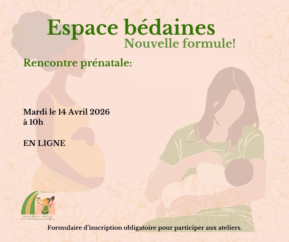 Rencontre pré natale EN LIGNE