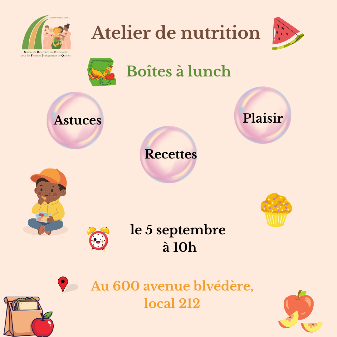 Atelier boîte à lunch