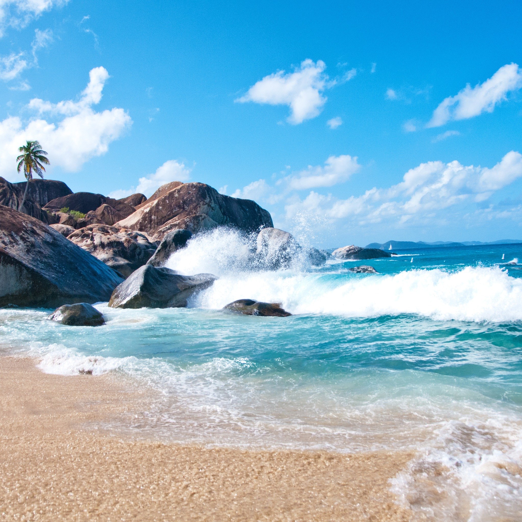 Embark on the ultimate Caribbean adventure in the British Virgin Islands! Explore the surreal beauty of Virgin Gorda's famous Baths, where colossal granite boulders create a labyrinth of enchanting caves and crystal-clear pools to discover. Sail away