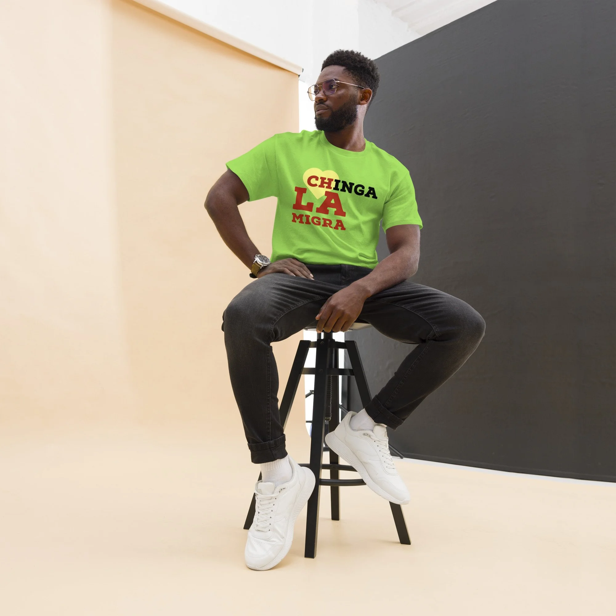 unisex-classic-tee-lime-front-68985bb62300f.jpg