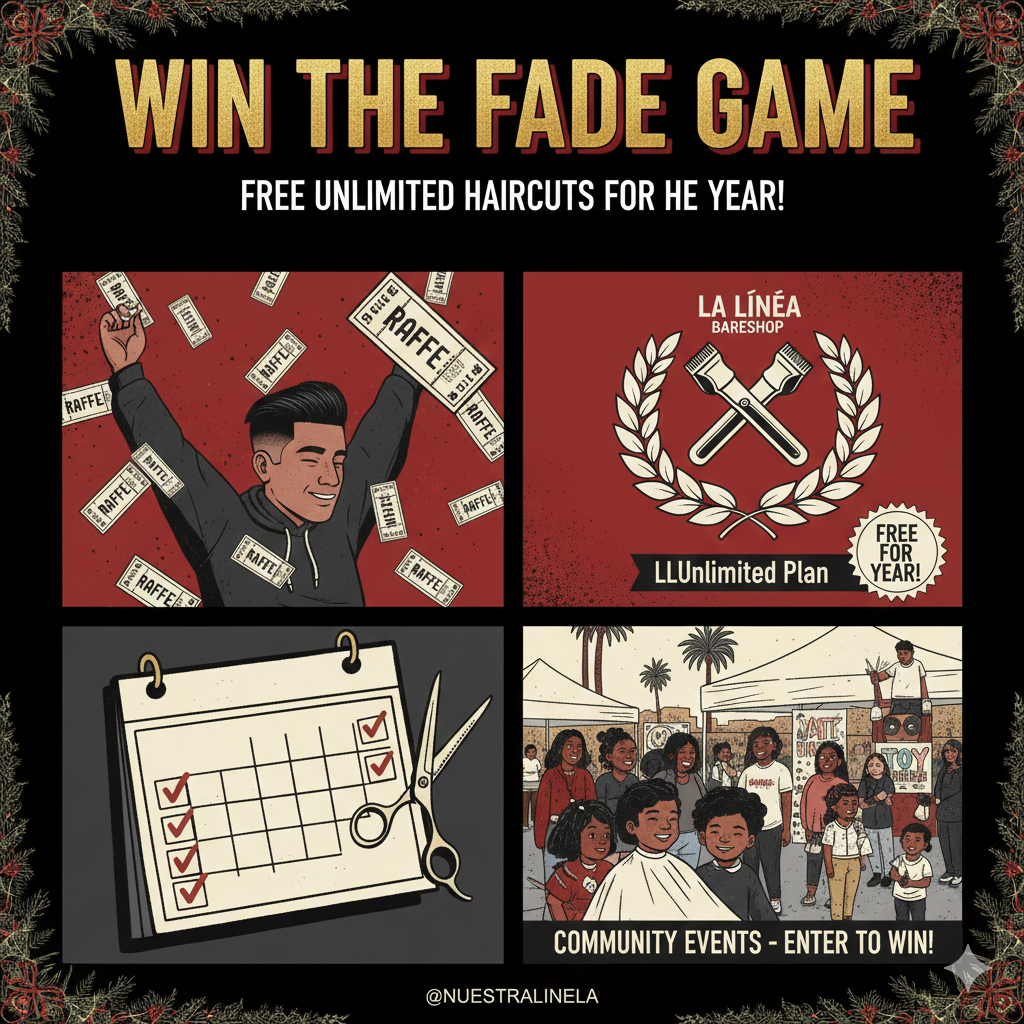 Win the Fade Game: Get Free Unlimited Haircuts for a Year!