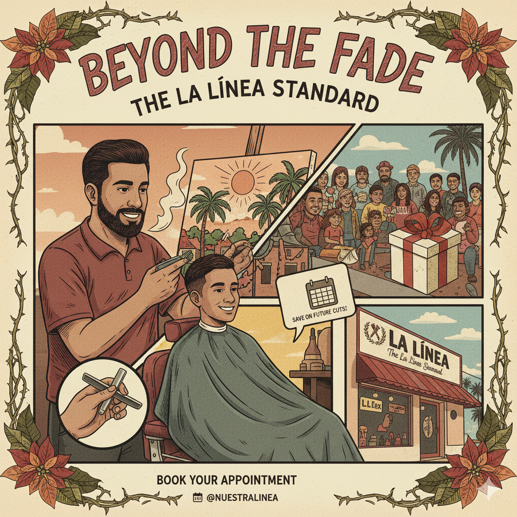 💈 Beyond the Fade: The La Línea Standard – Precision, Sanctuary, and the Master Barber