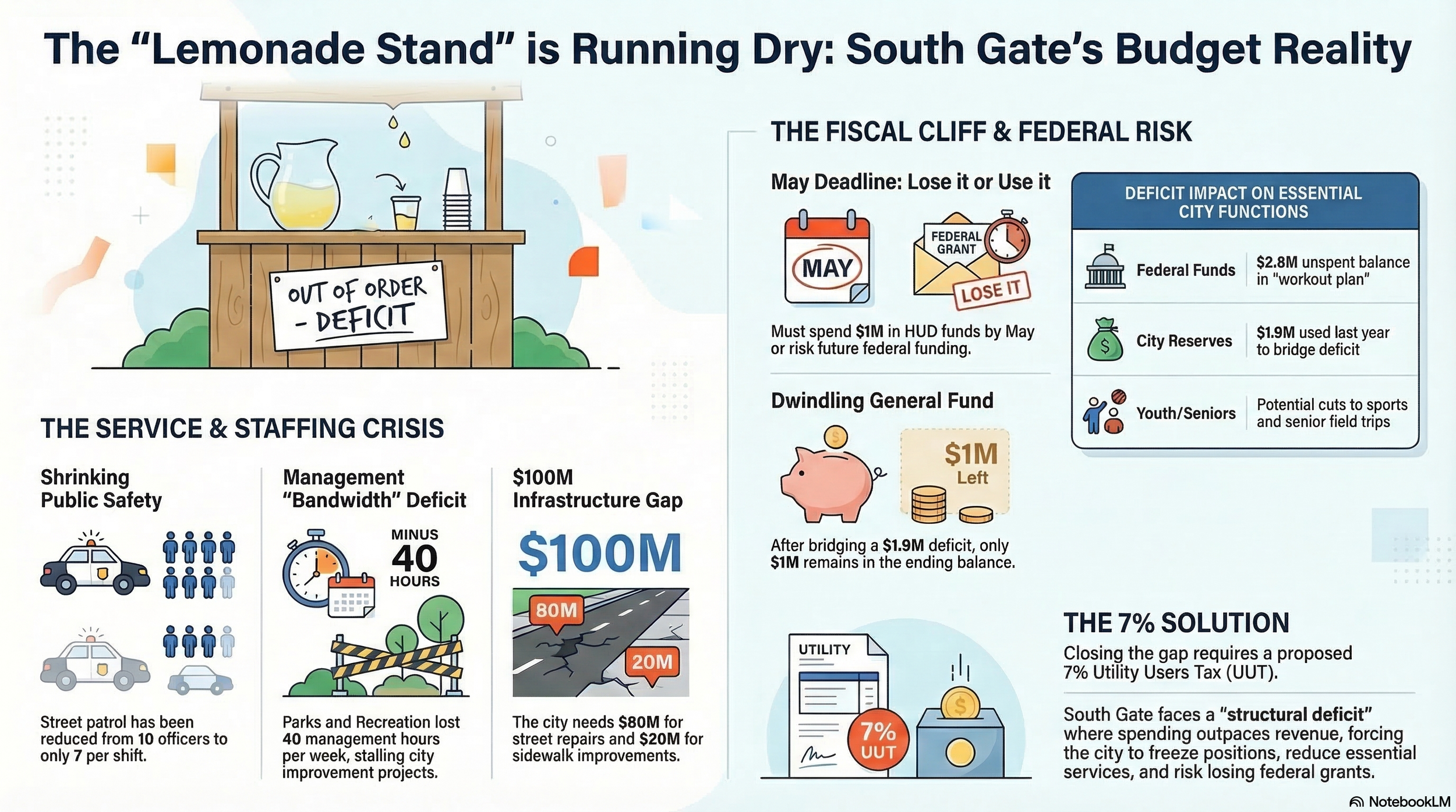 When the "Lemonade Stand" Runs Dry: South Gate’s Budget Reality vs. The Office
