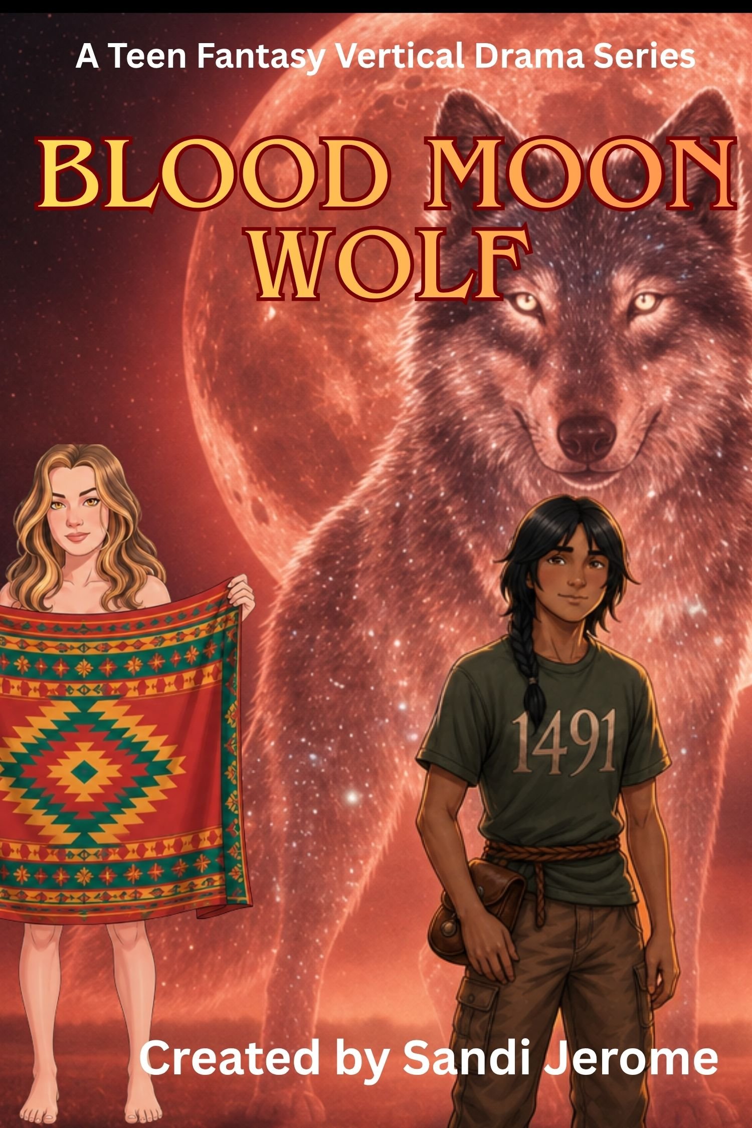 Book cover Blood Moon Moon