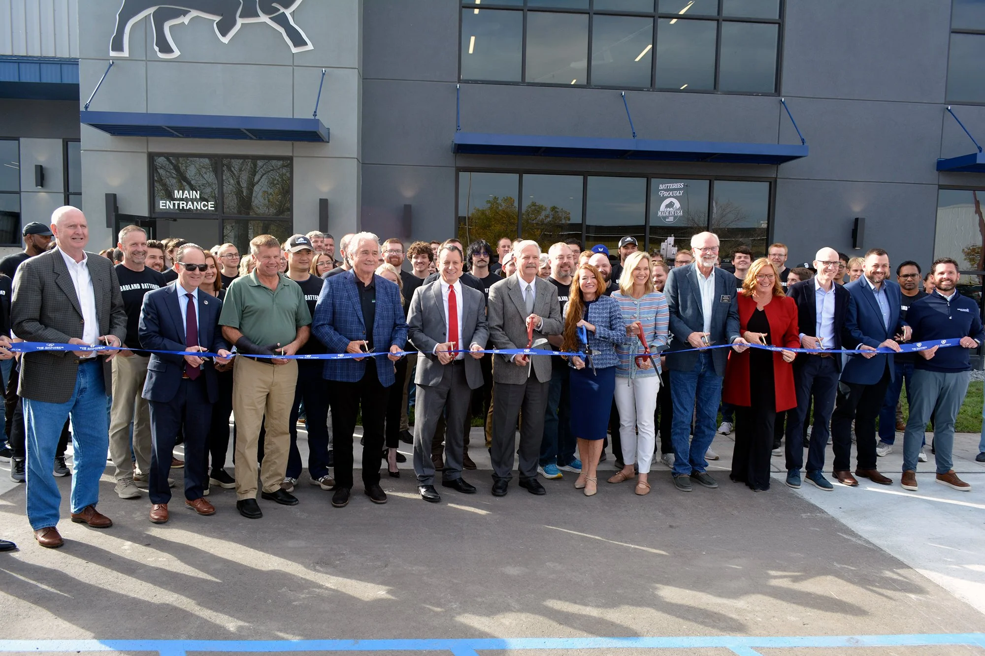 Badland Batteries Cuts Ribbon at Battery Cell Manufacturing Facility