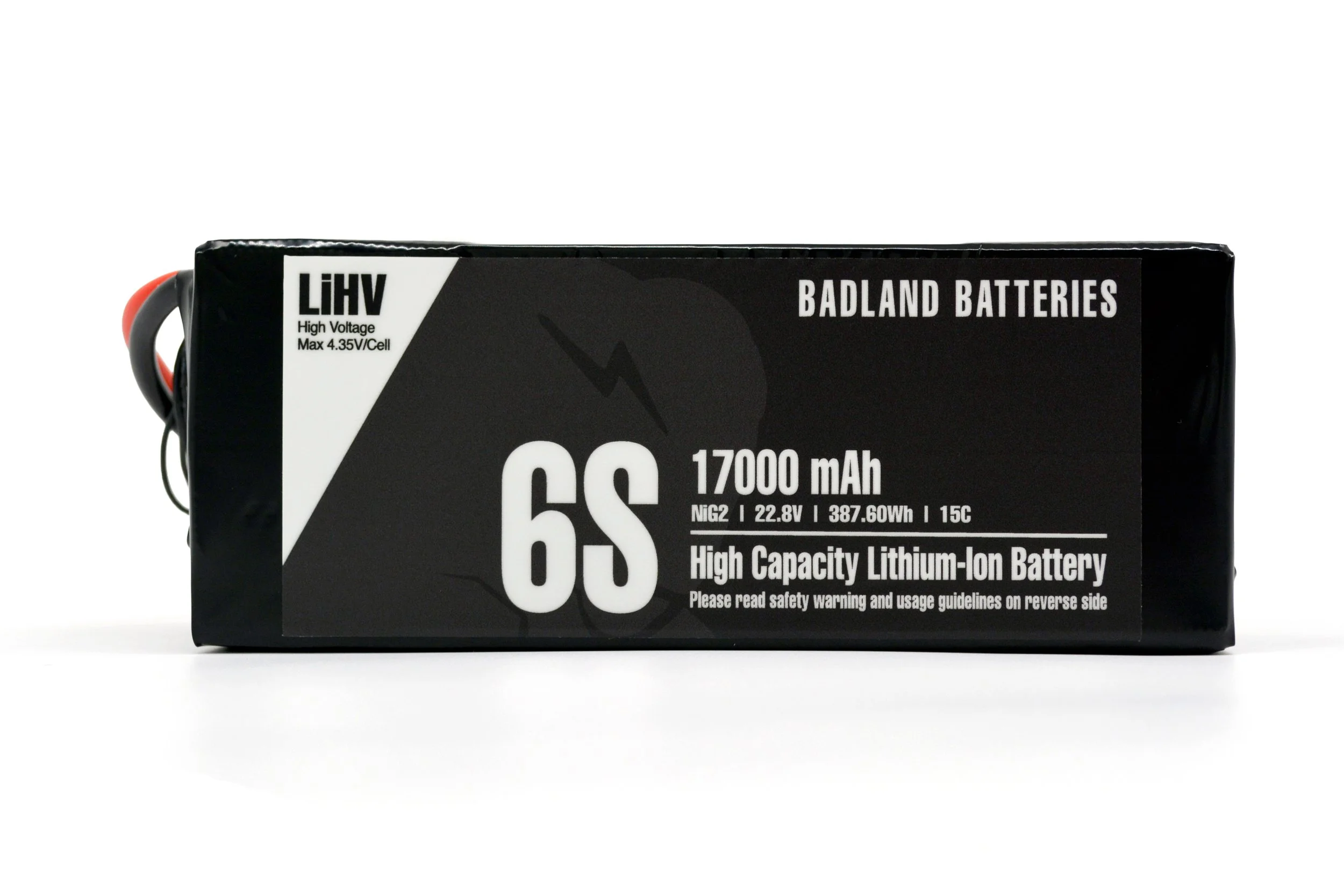 Badland Batteries 17000mAh 22.8V 15C 6S battery
