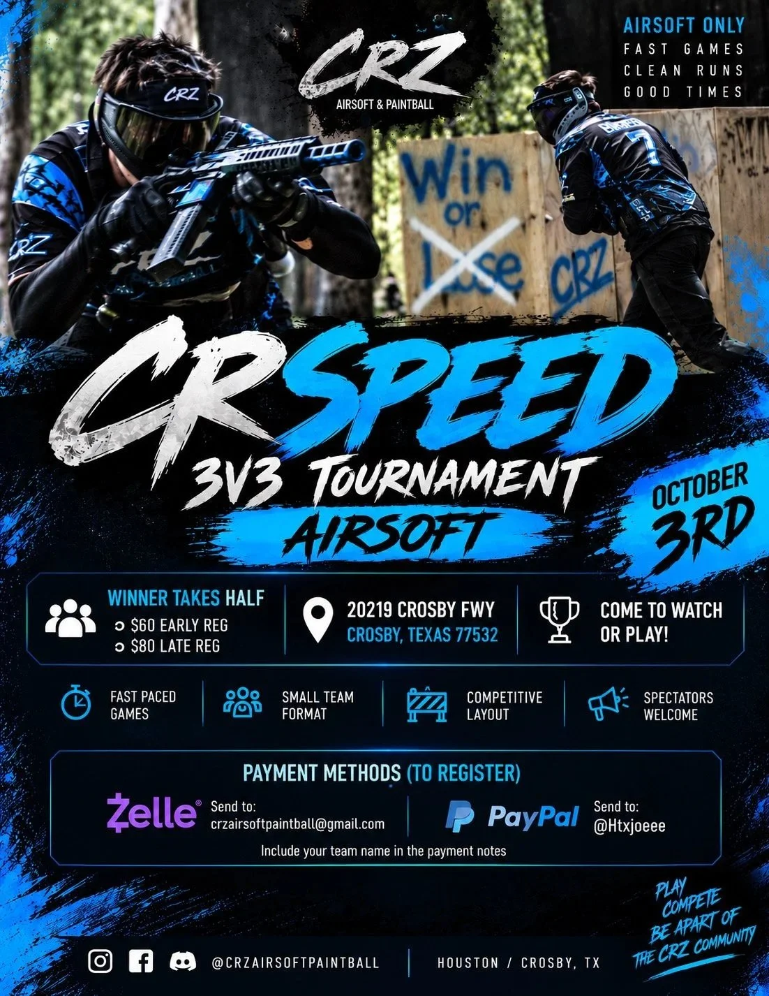 CRSPEED 3V3 Tournament 