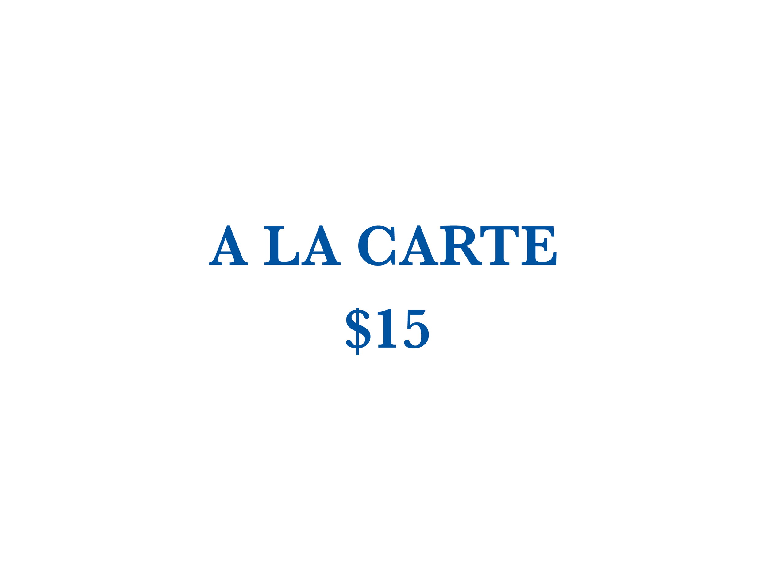 CC Water Polo: A La Carte Extra