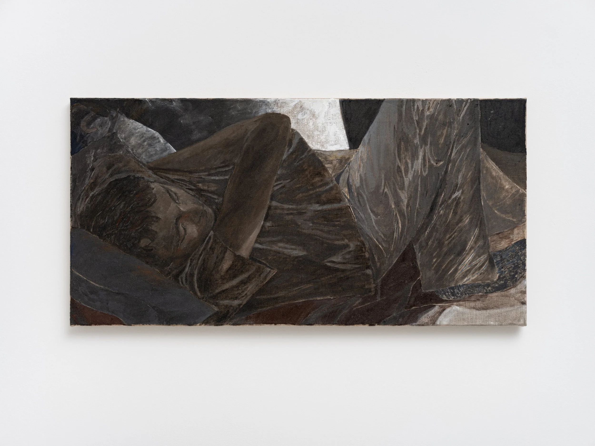 Elias Saile, Untitled, 2026, Oil on canvas, 40 x 80 cm, 15 3/4 x 31 1/2 in.