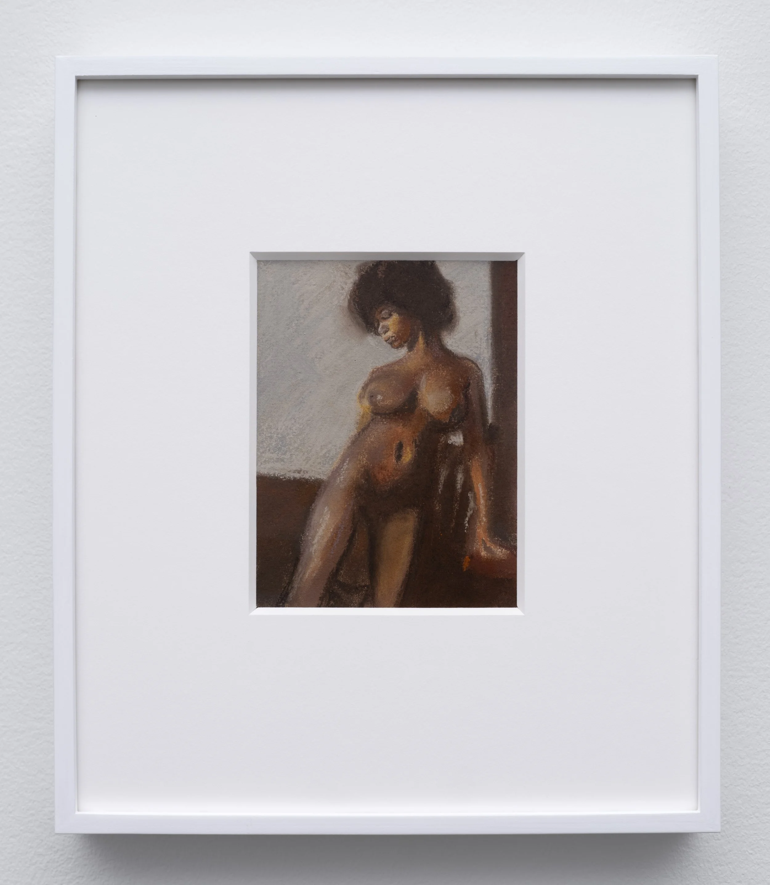 Somaya Critchlow;
Untitled, 2026;
Pastel;
33.3 x 28.3 x 4 cm;
13 1/8 x 11 1/8 x 1 5/8 in.