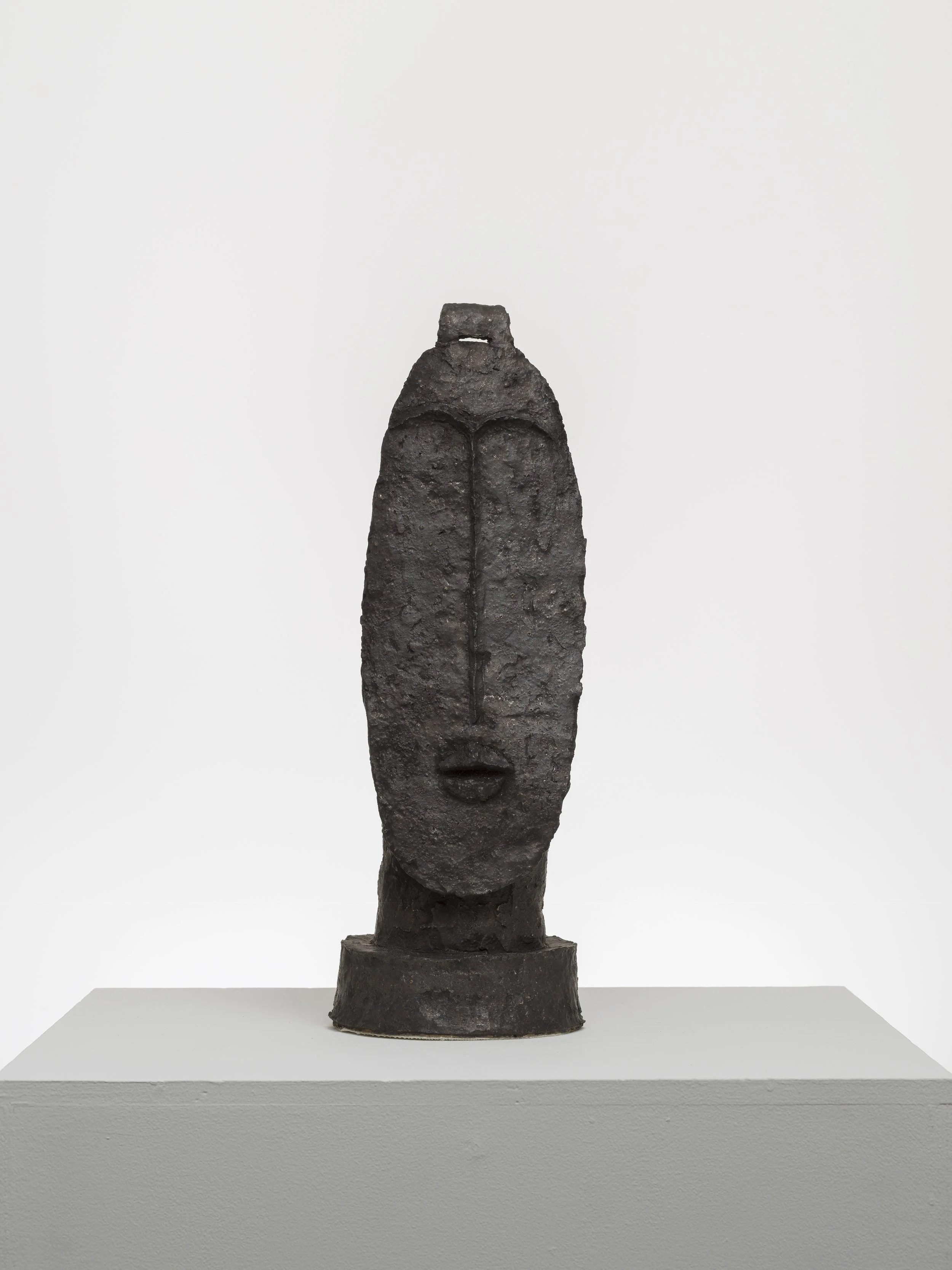 Keiji Ito;
土の人 Earthen Figure, 2025;
Ceramic;
39.5 x 13.3 x 12.2 cm;
15 1/2 x 5 1/4 x 4 3/4 in.