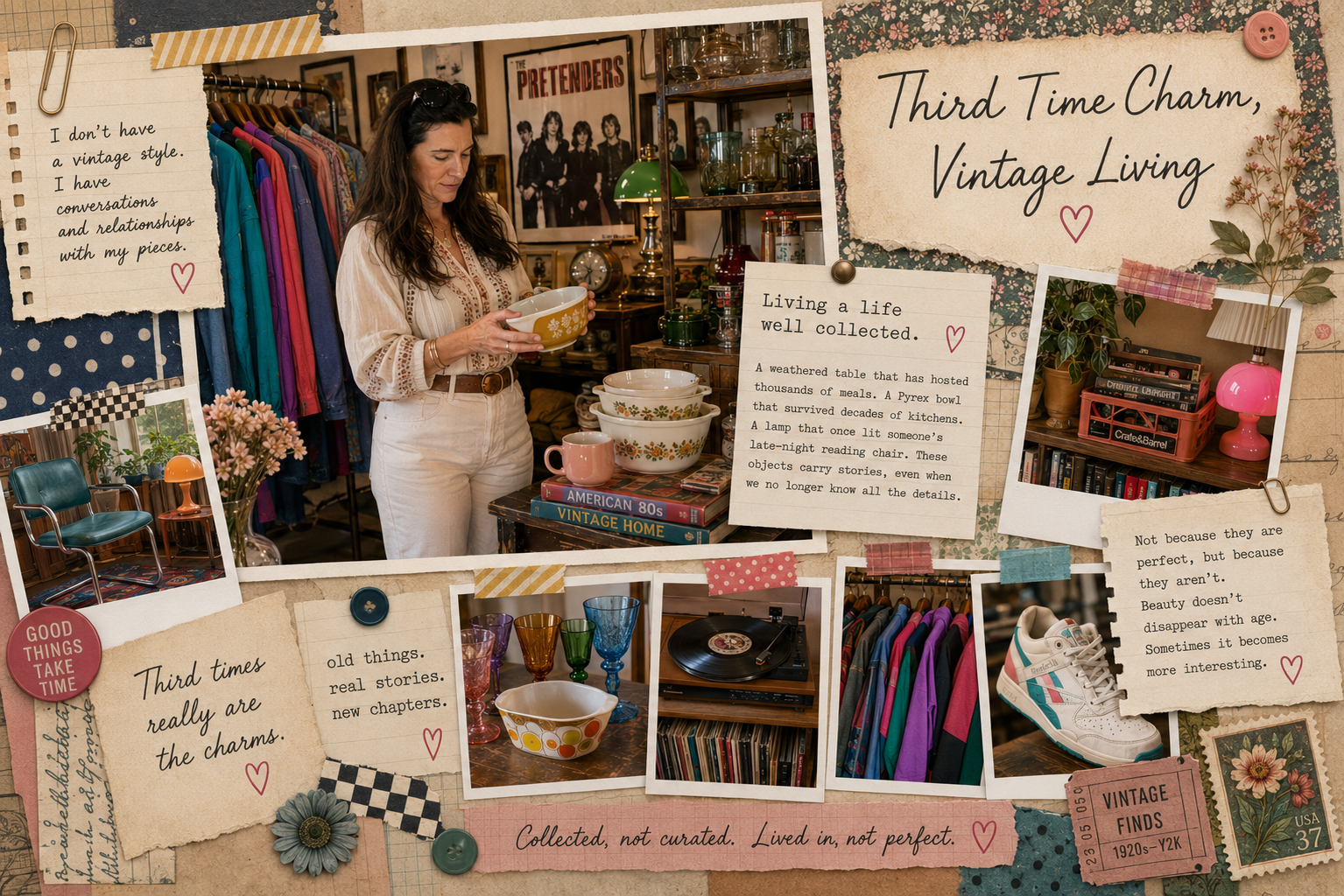 Welcome to Third Charm, Vintage Living