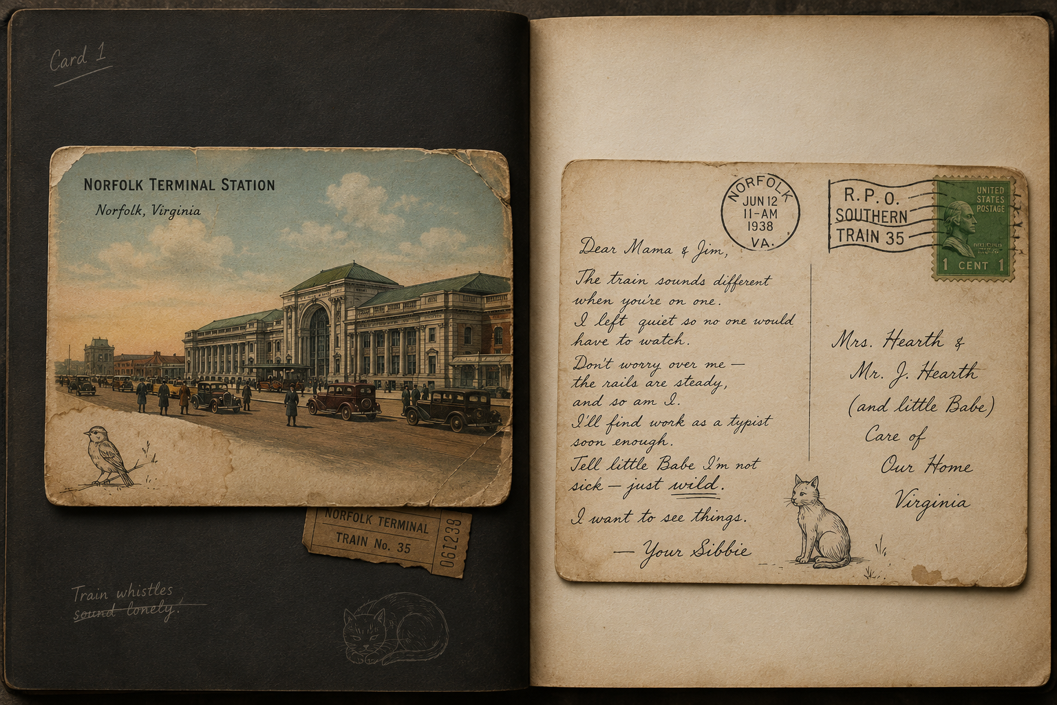 Postcards from SoVa #1, It begins.