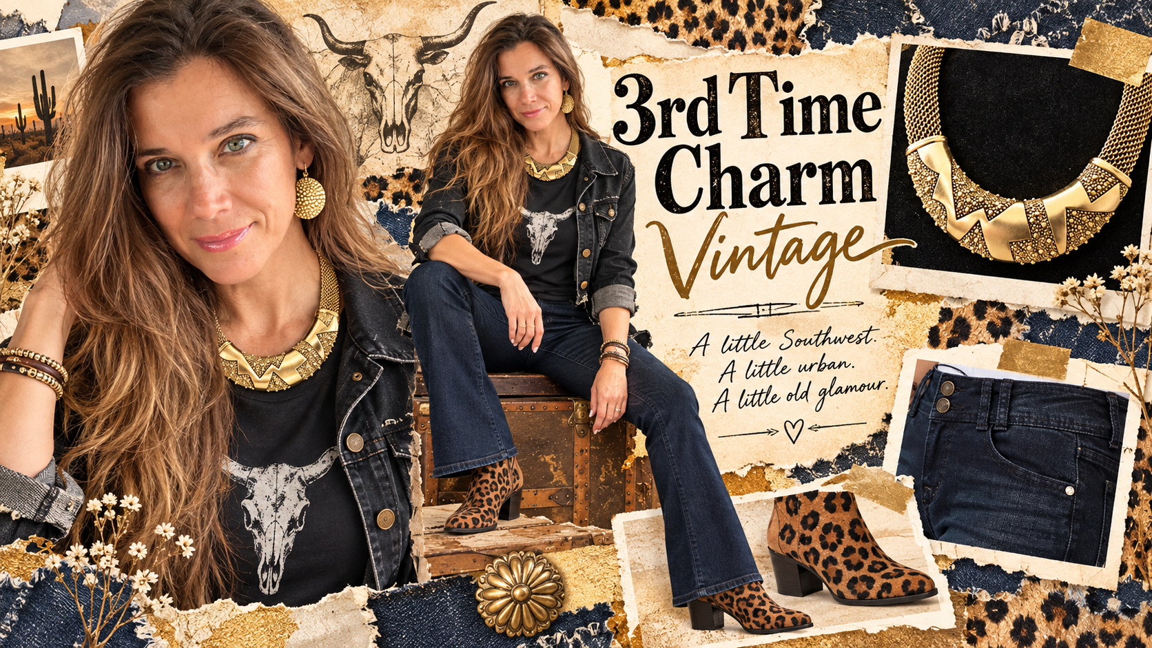 3rd Time Charm Vintage: A Little Southwest, a Little Urban, a Little 80s Glamour
