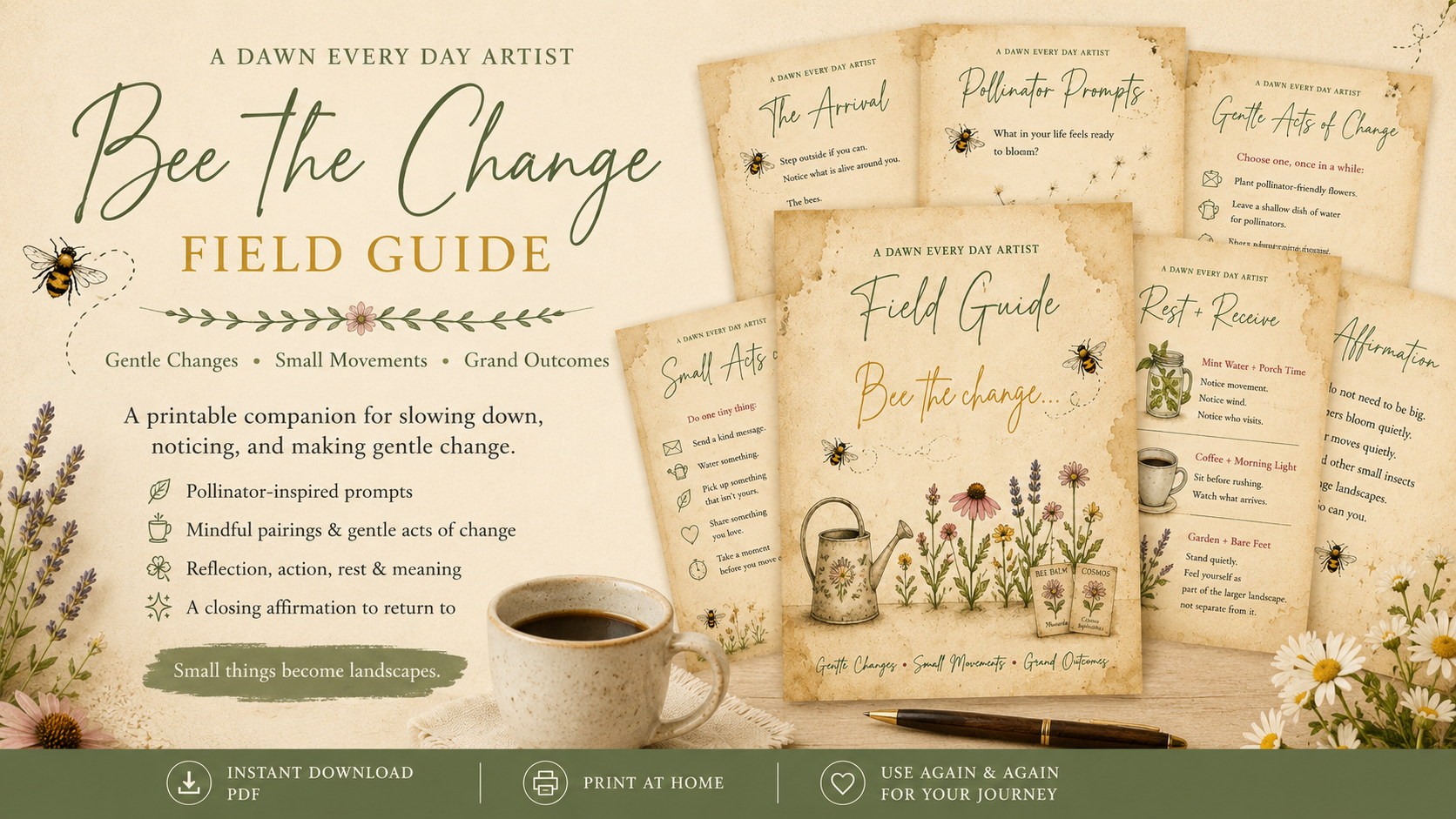 Field Guide Bee the Change Promotional.png