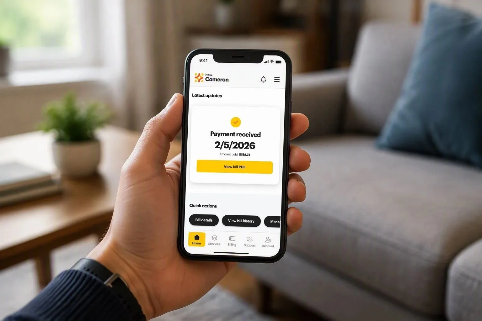 Brightspeed App Redesign