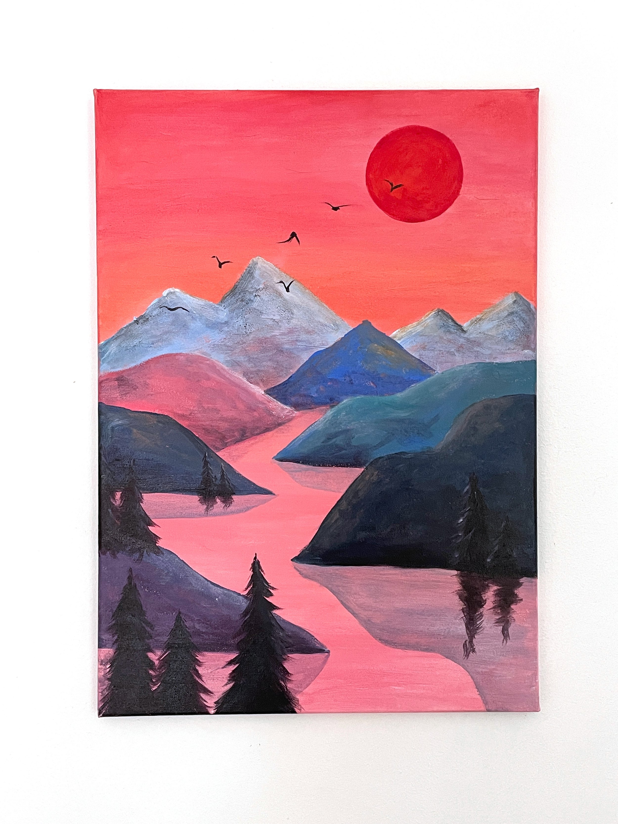 Pink Landscape