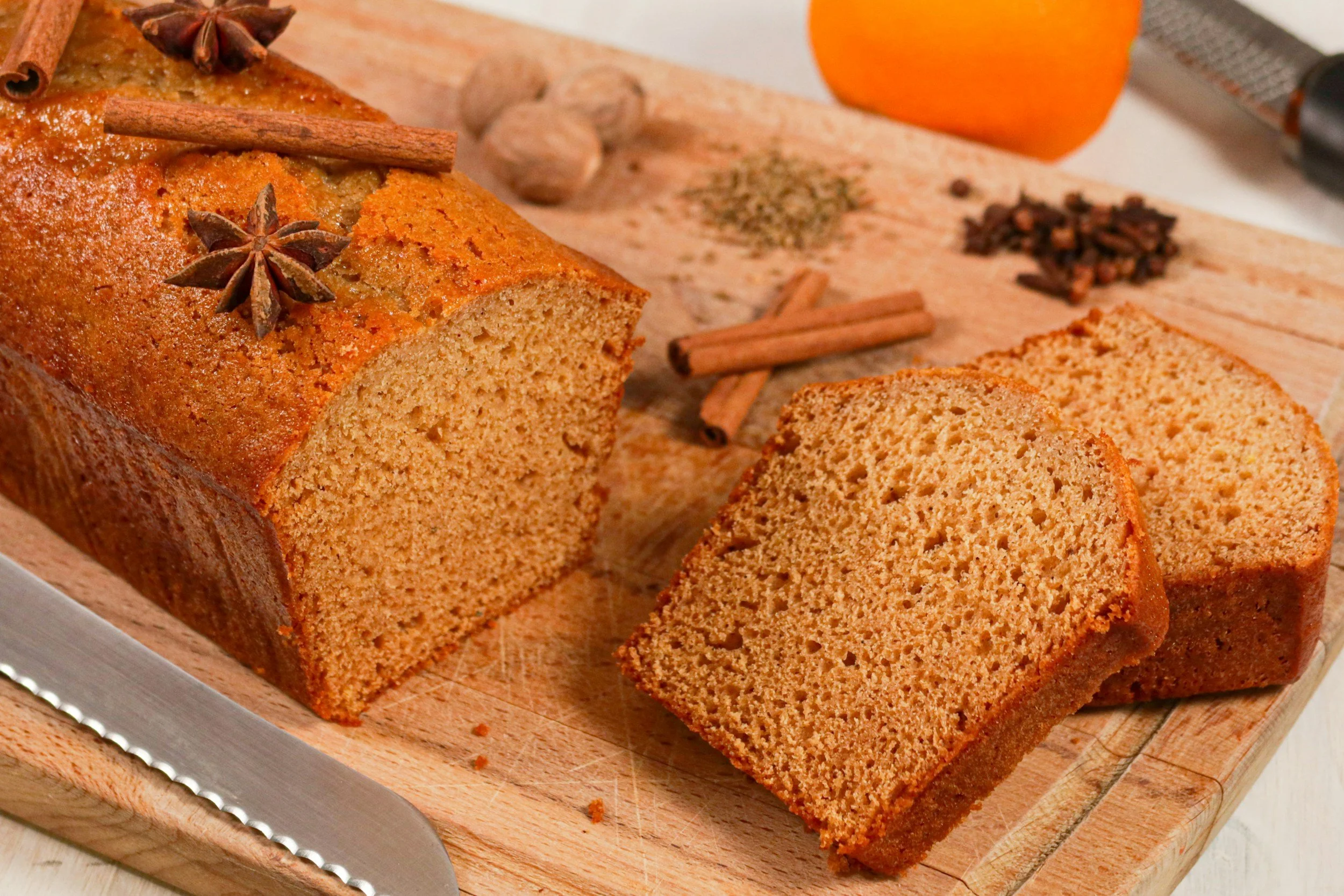 Healthy Spiced Pumpkin Bread 