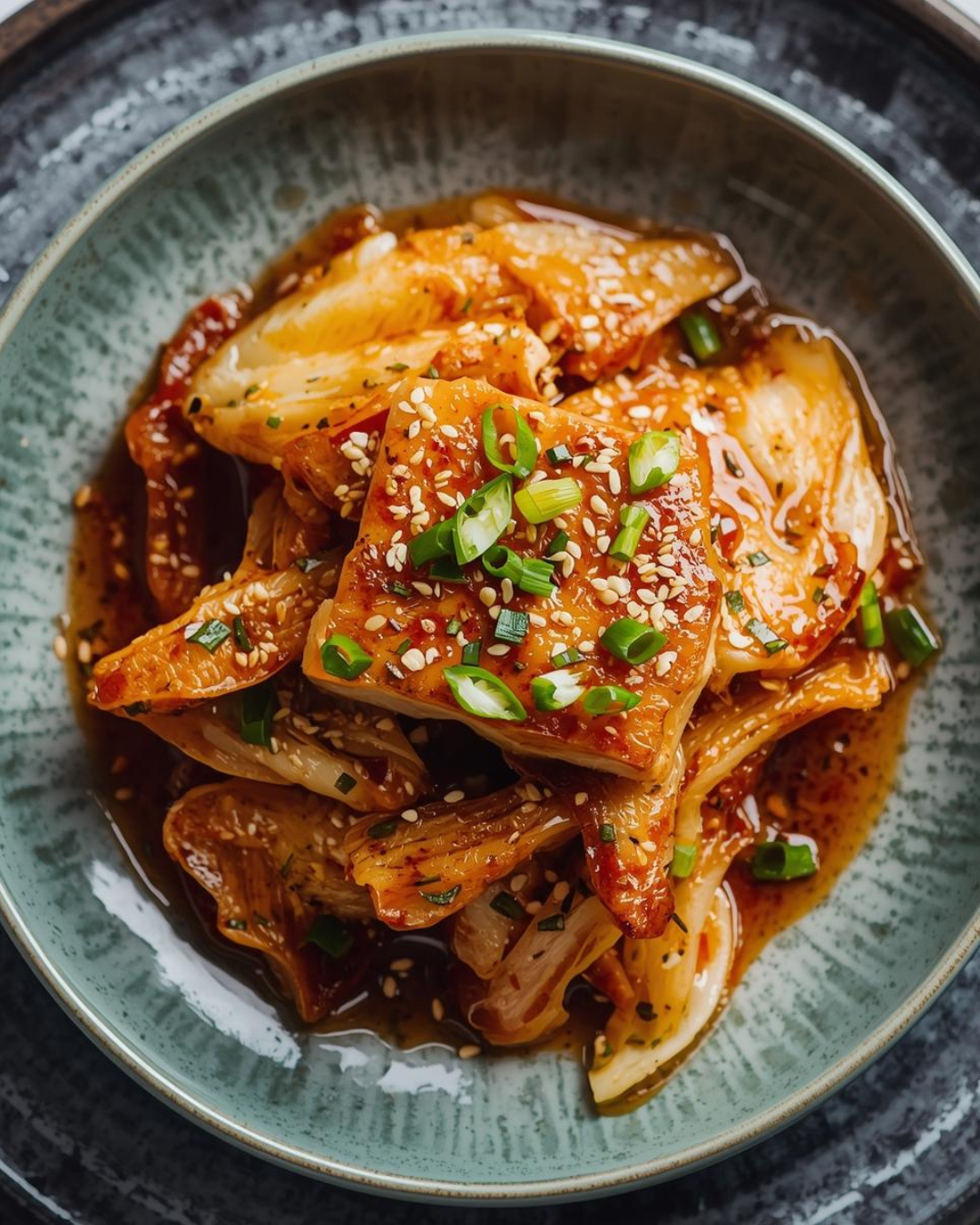 Gochujang-Roasted Cabbage with Glazed Cod — The Official Mind Diet