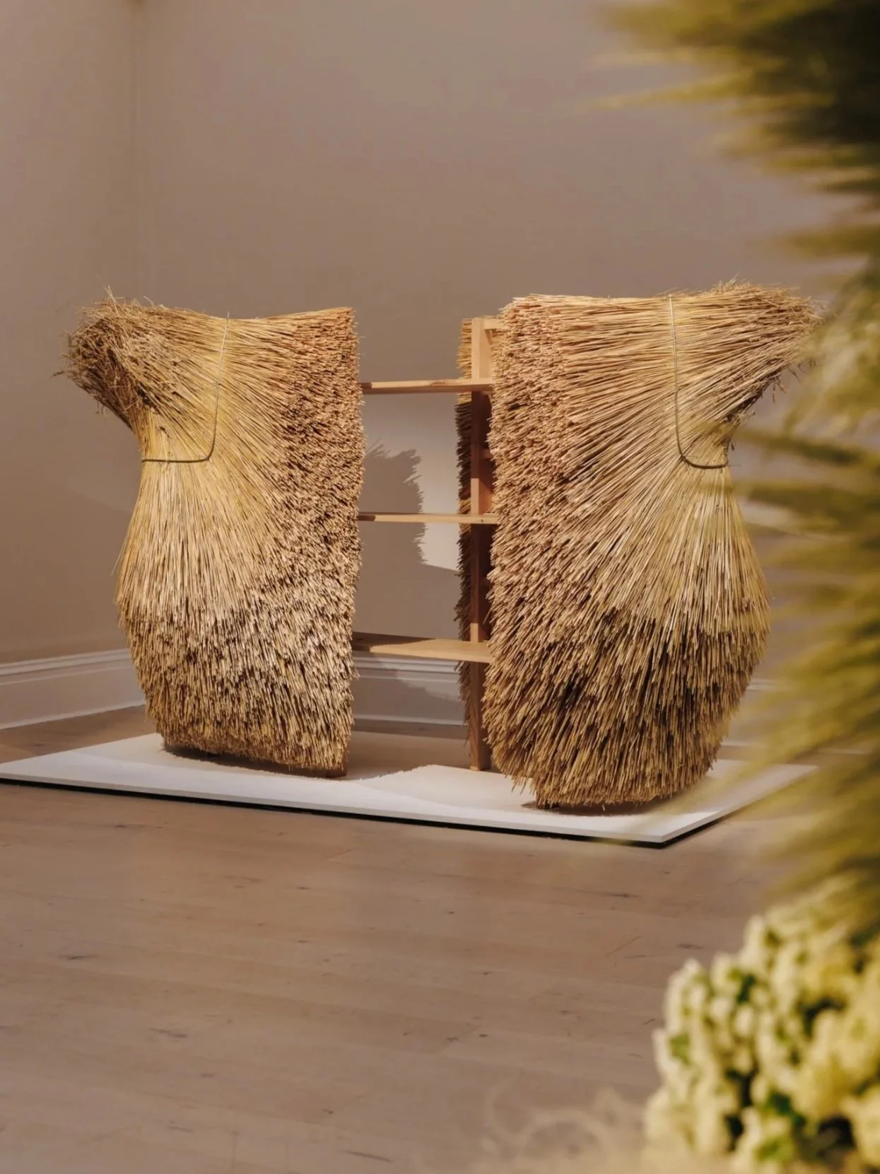 Re-Thatched Shelves