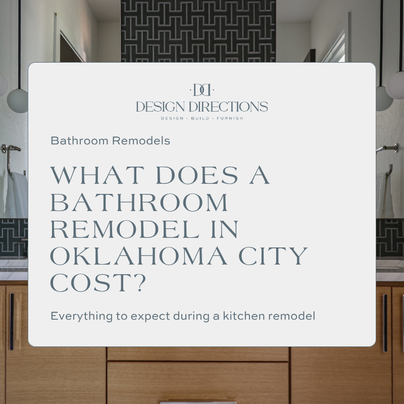 What Does a Bathroom Remodel in Oklahoma City Cost?