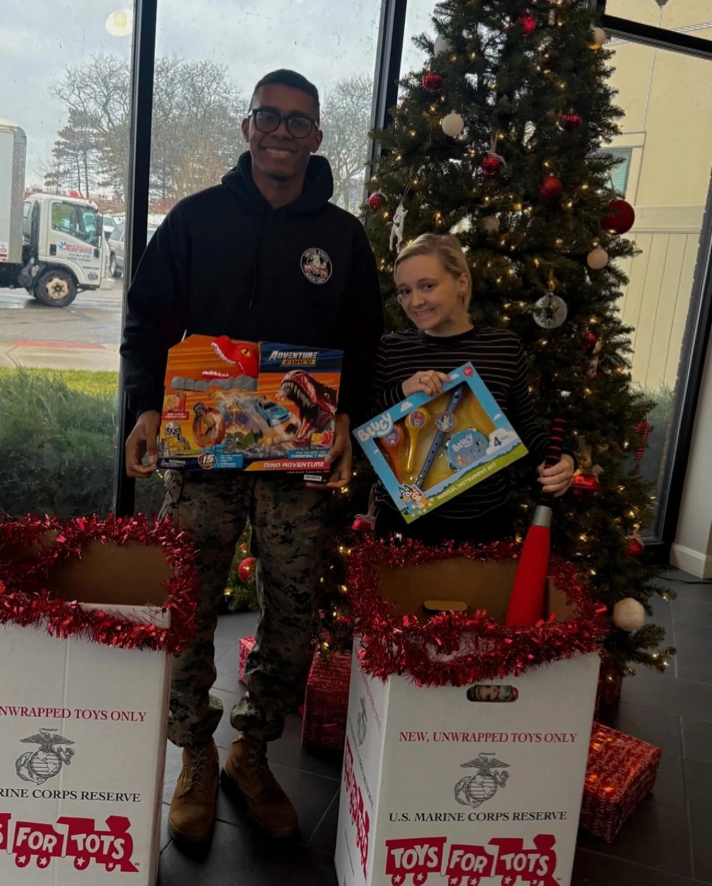 🎄 We&rsquo;re proud to support the U.S. Marine Corps Toys for Tots program this holiday season! Thanks to the generosity of our residents and team, we were able to fill TWO full boxes with toys to help bring smiles to children in our community. Than