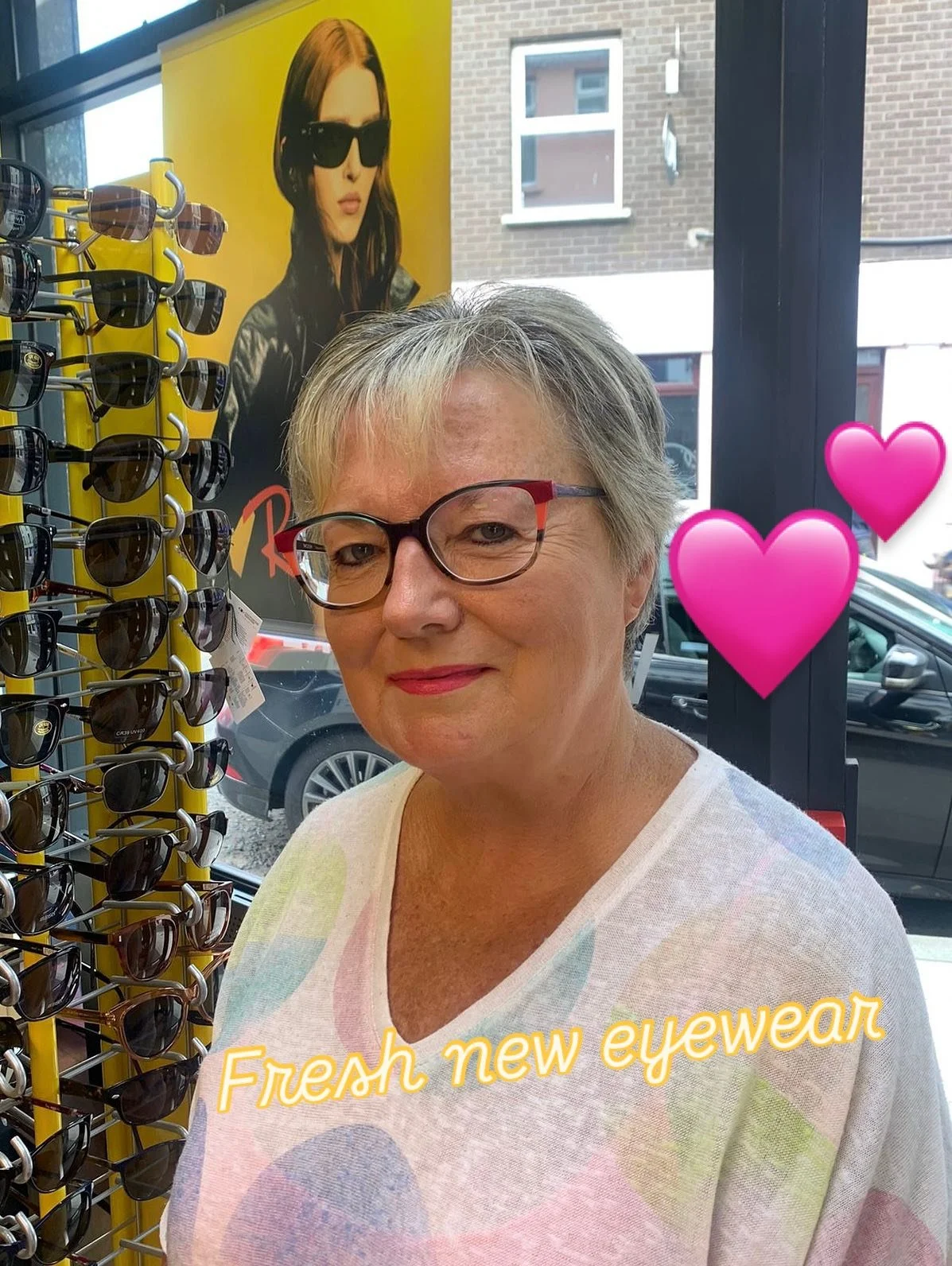 Goodness! We&rsquo;ve been so busy this August our posts are delayed 🫣
This patient selection is a must see . Rosie updated her glasses with a beautiful colourful WOOW from our new collection and treated herself to prescription sunglasses from the s