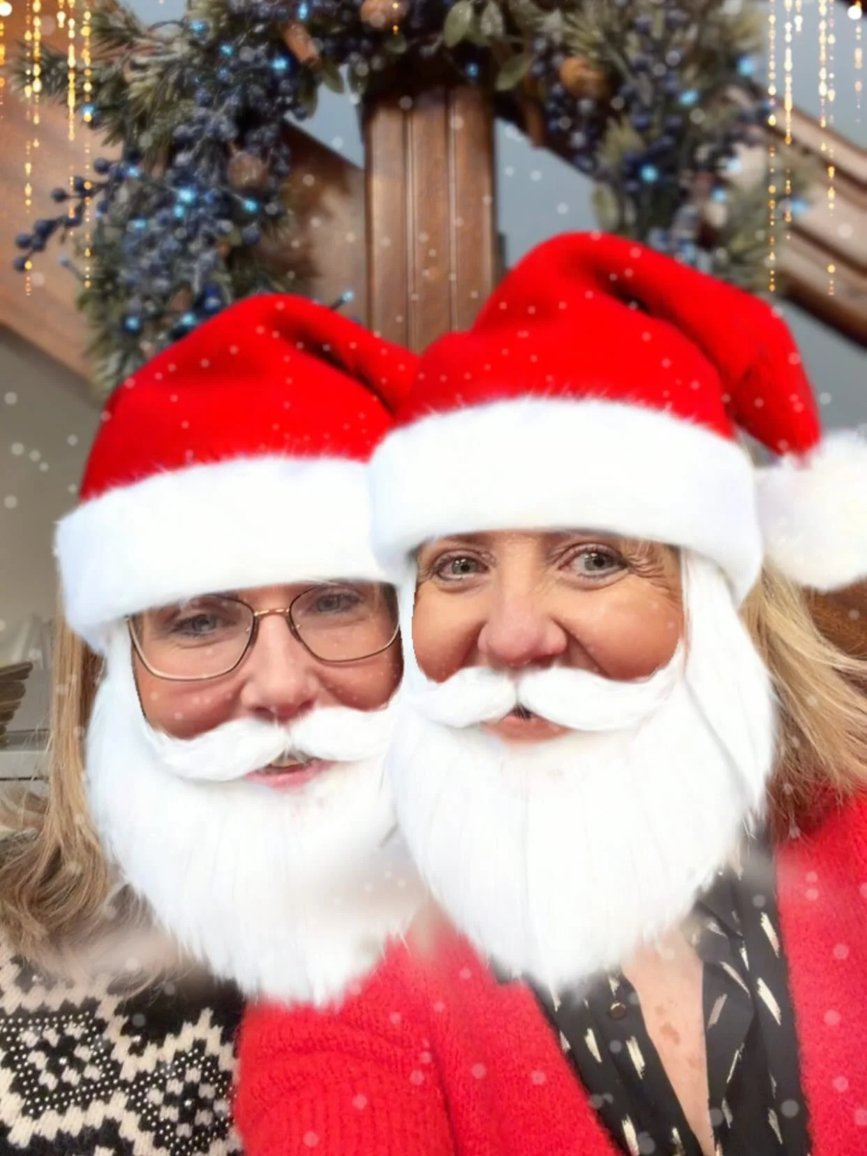 Anyone recognise our Santas @Vision Care today ?😁 🎅🏻🤶🏻