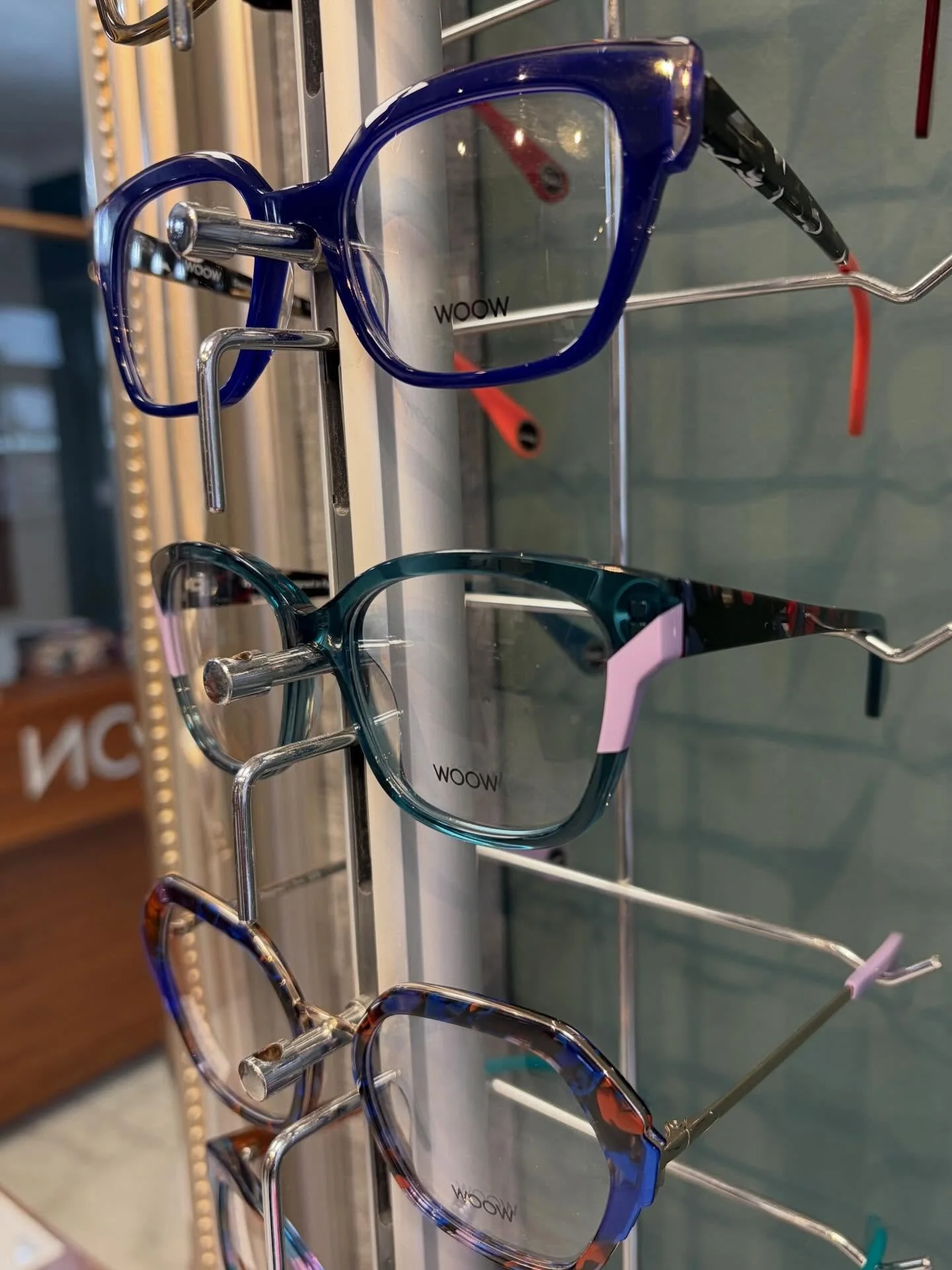 Bold shapes. Playful colours. Effortless style. 👓✨

Discover the unique designs of WOOW eyewear &ndash; where creativity meets everyday comfort. From striking patterns to vibrant frames, there&rsquo;s a pair that perfectly matches your personality.

