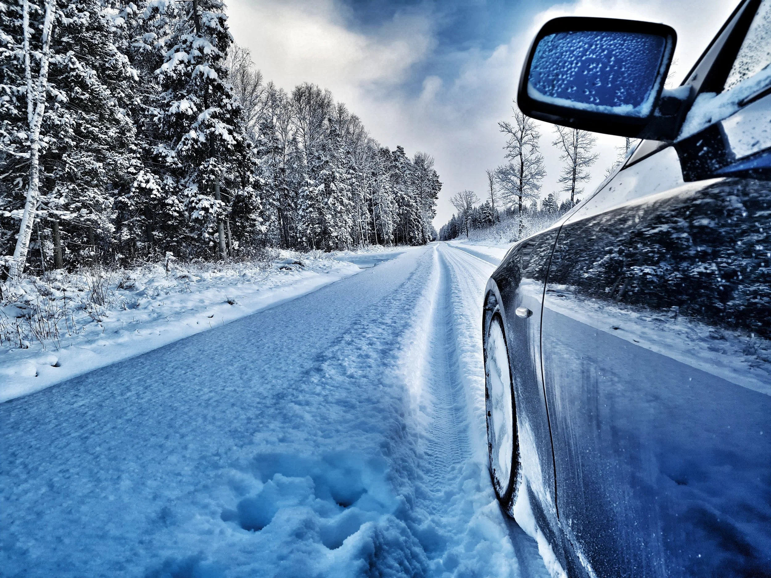 Car in the snow