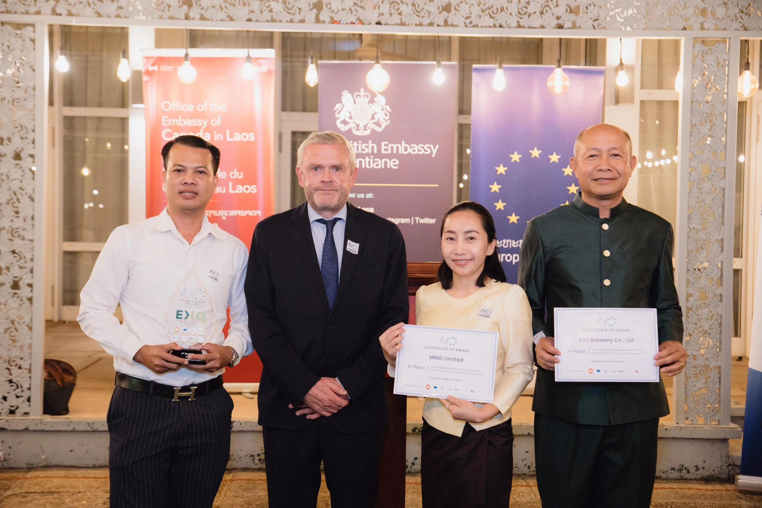 Lao Responsible Business Awards 2025 Celebrate Community Engagement and Sustainable Business Practices