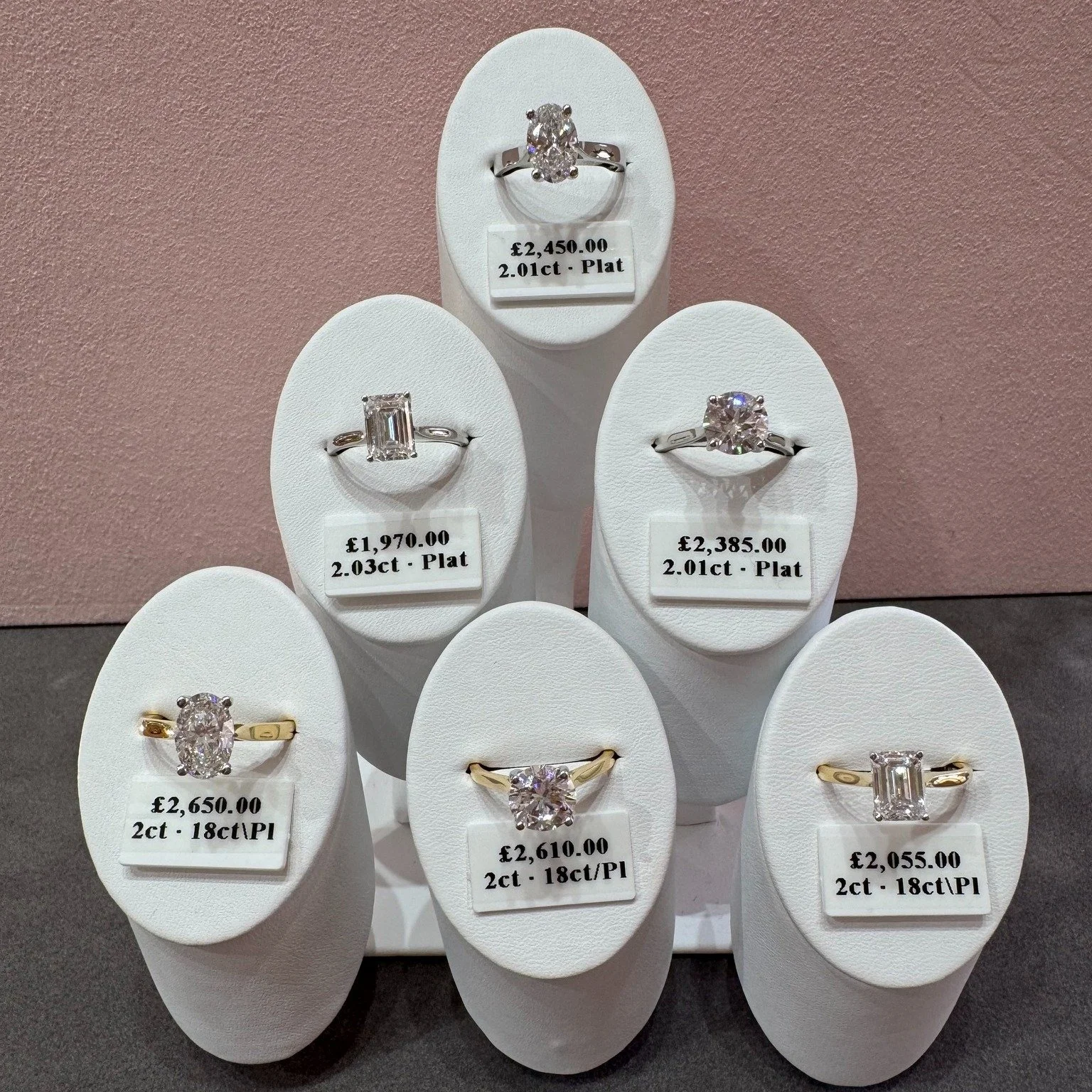 💍When only the best will do💍

✨2ct &bull; D &bull; VVS1 &bull; Lab Grown Diamonds✨

💎1ct Lab Grown Diamond Rings starting from &pound;650💎

Handcrafted at Clarity &amp; Cut Jewellers, Tadcaster High Street
